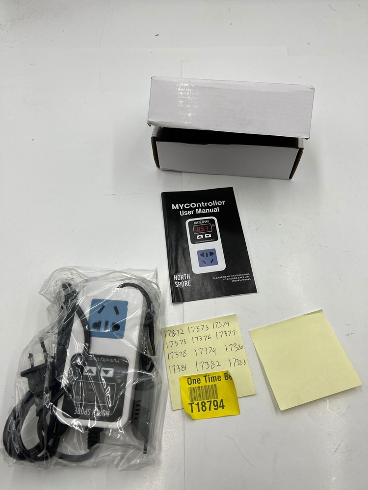10 PACK North Spore W2023 Mycontroller Humidity Controller, Hygrometer 110-220V