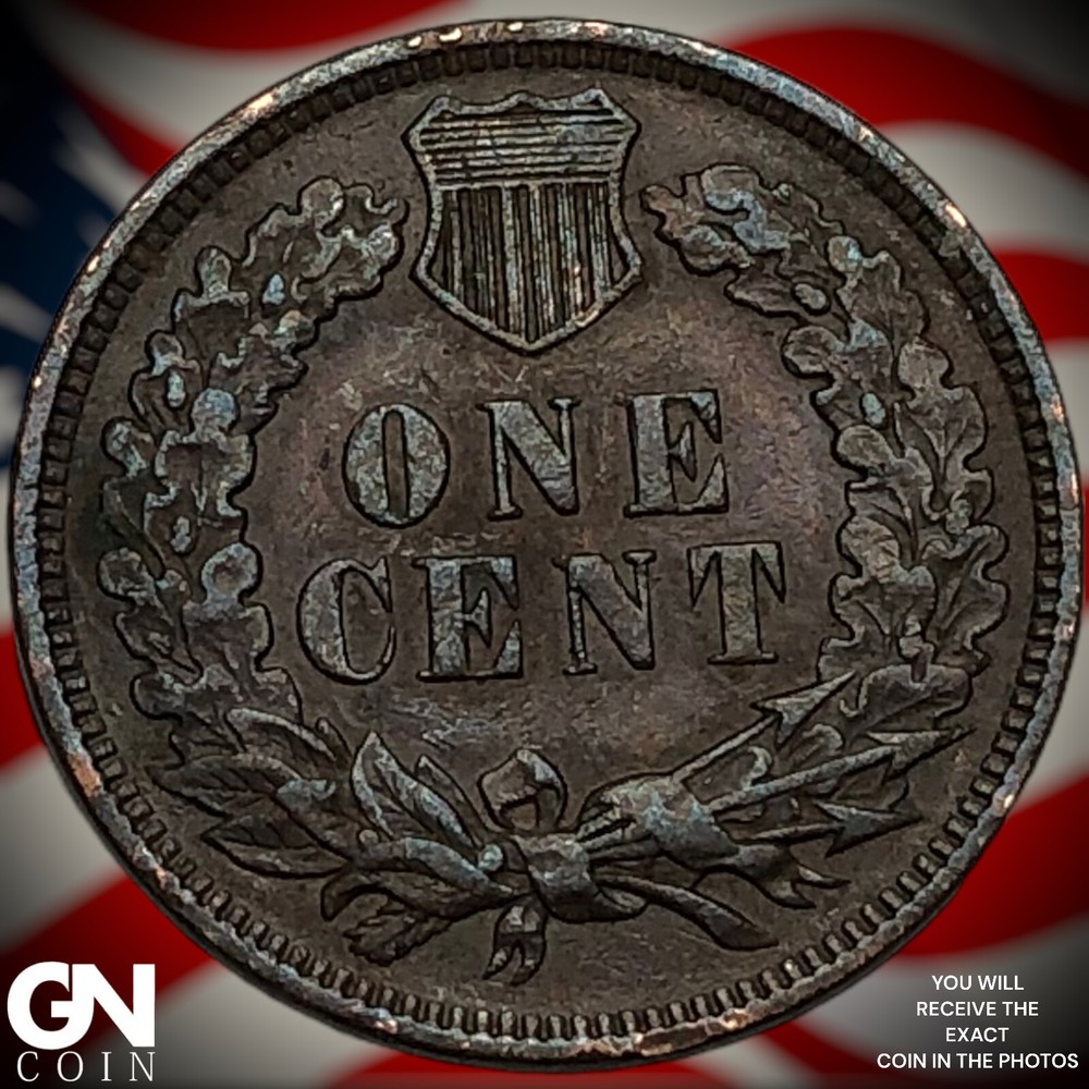 1904 Indian Head Cent Penny X1096