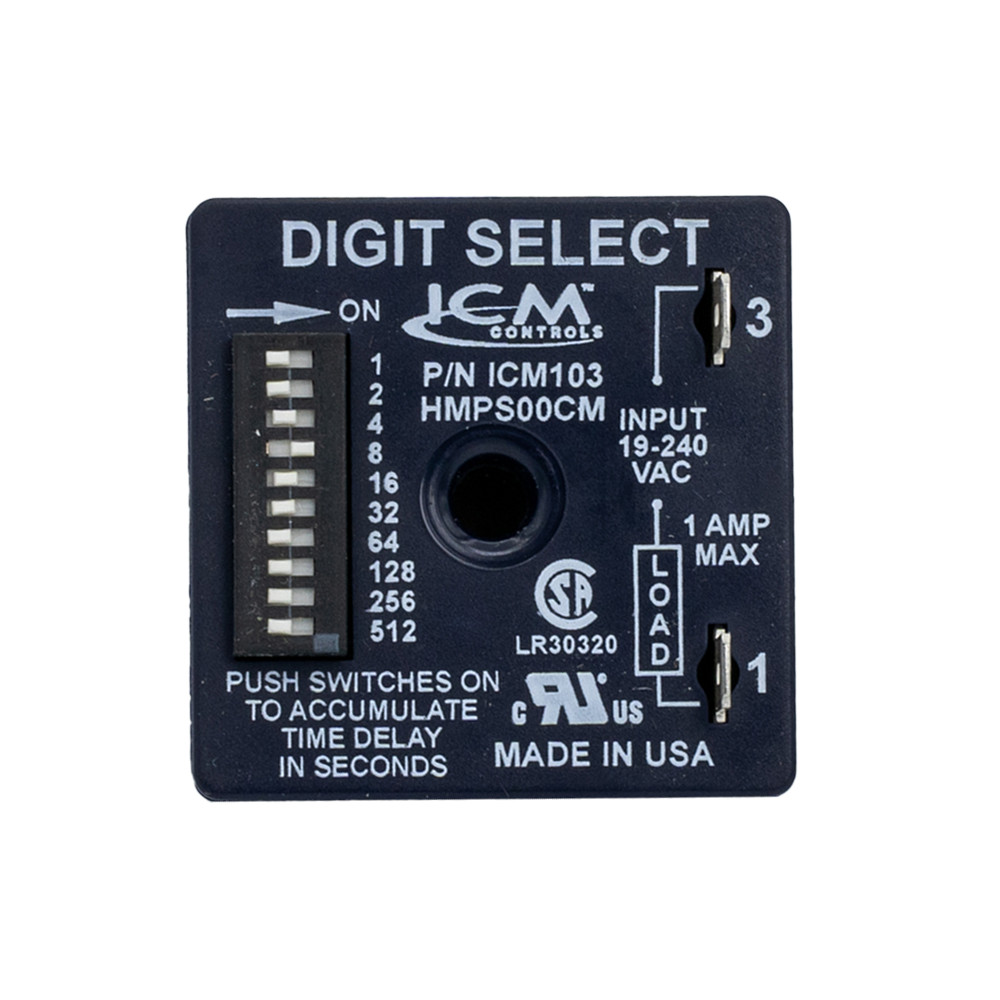 ICM Controls ICM103B 1-1,023 Time Relay, Delay-on-Make Timer