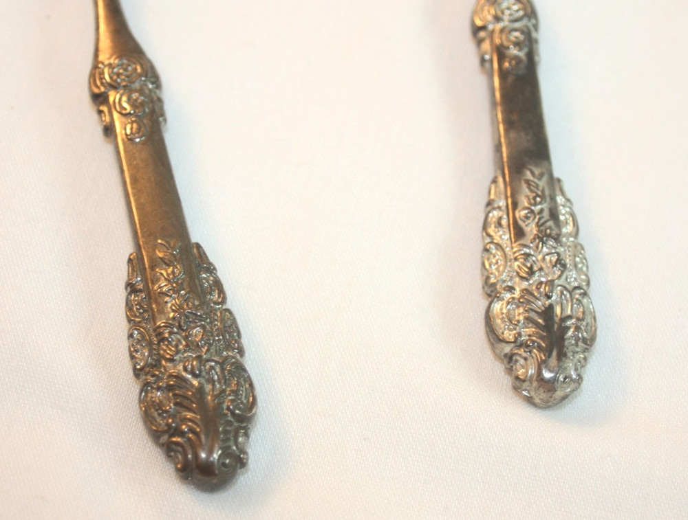 Set of 2 Porringers w/Spoons - Godinger Silver Art Co Ltd.