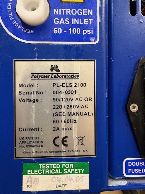 Polymer Labs PL ELS 2100