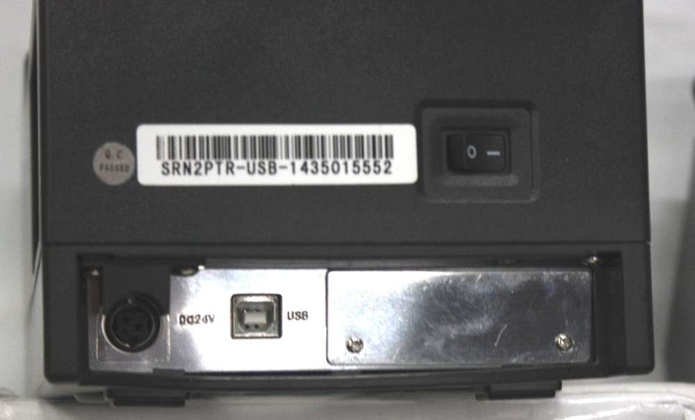 Tested Working * Burroughs ReceiptNOW SRN2PTR-USB Receipt Printer * 2x Lot