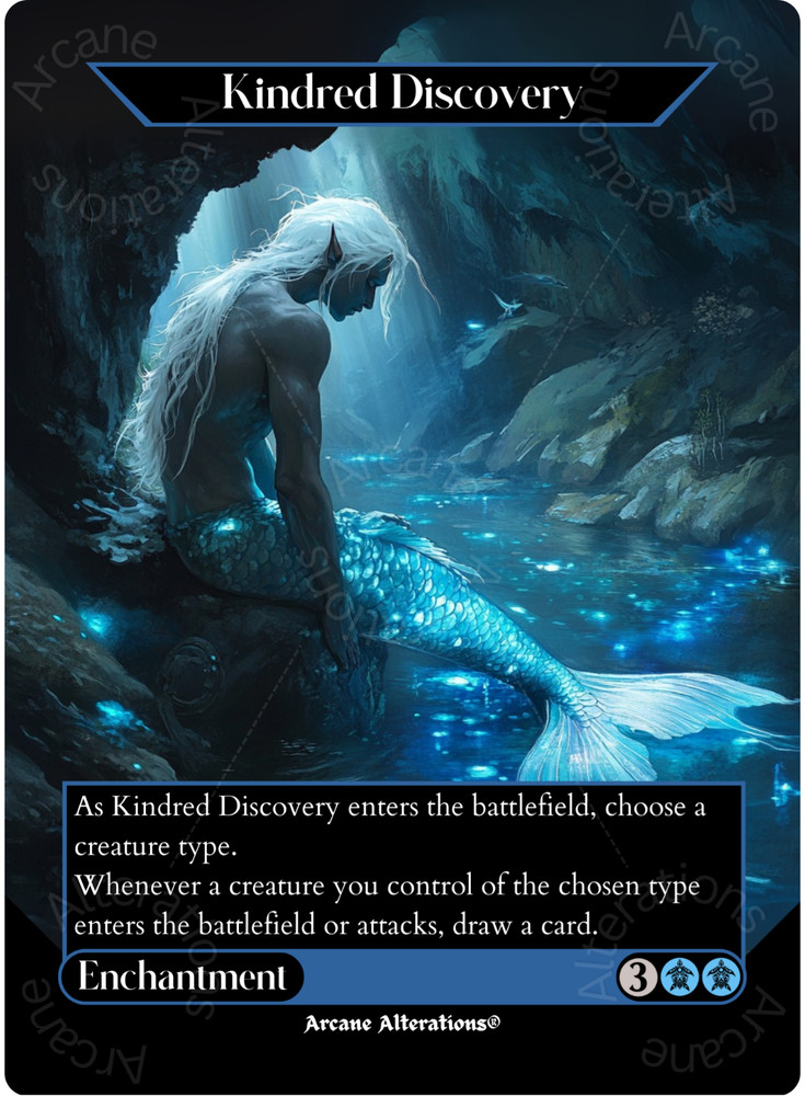 Kindred Discovery - Full Art Altered Art Custom Proxy Cards