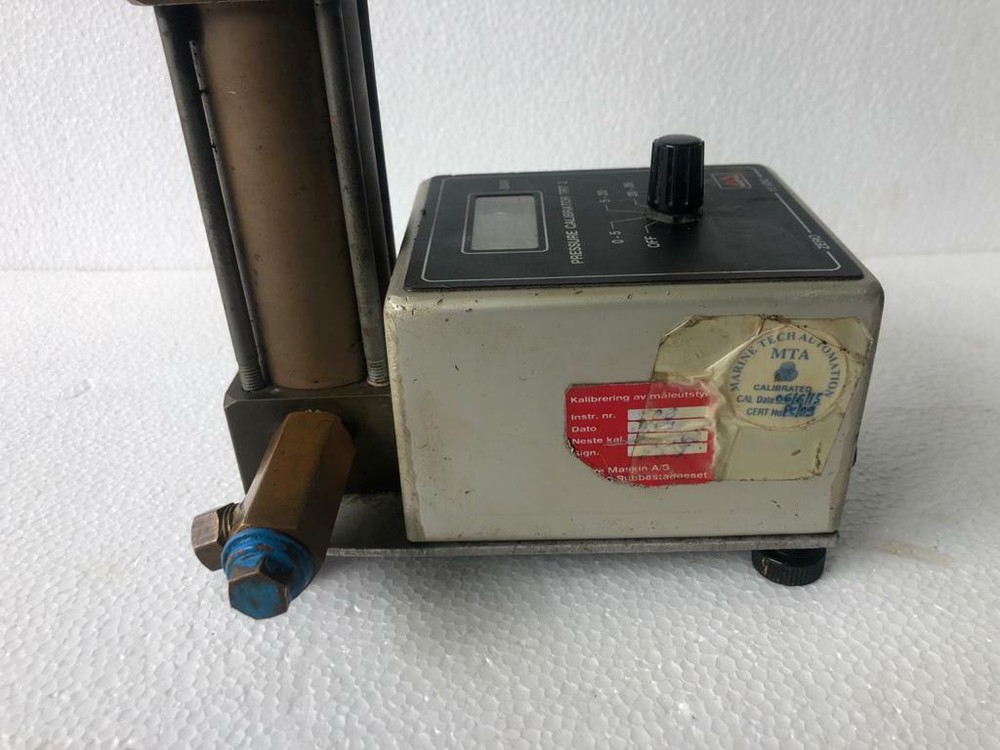 Matre Maskin Pressure Calibrator TRT 2