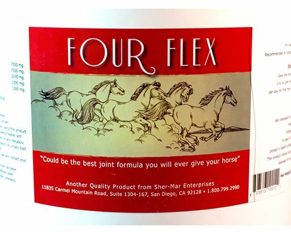 Four Flex Joint Supplement for Horses 3.75 lbs
