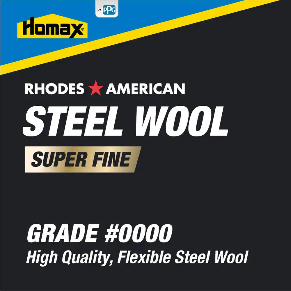 Super Fine Grit Steel Wool (12-Pad)