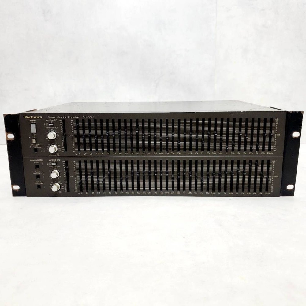 Technics SH-8075 33Band Stereo Graphic Equalizer Japan