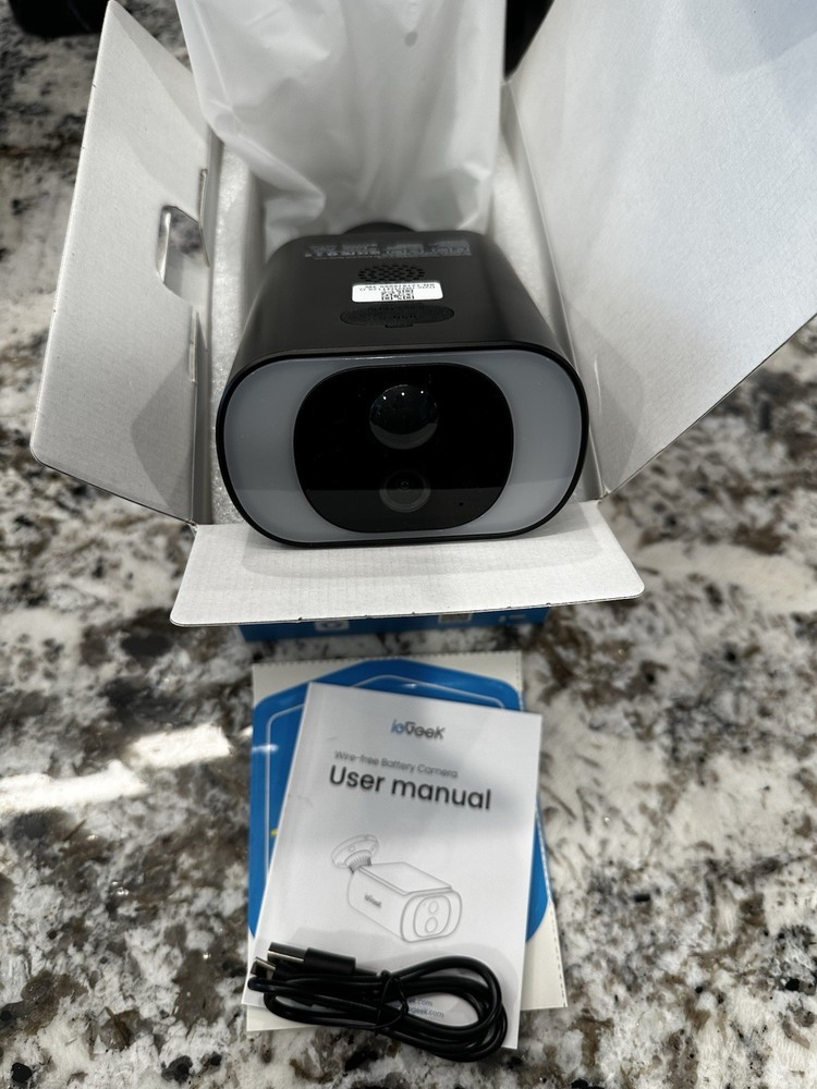 ieGeek Wireless Security Camera with User Manual and USB Cable