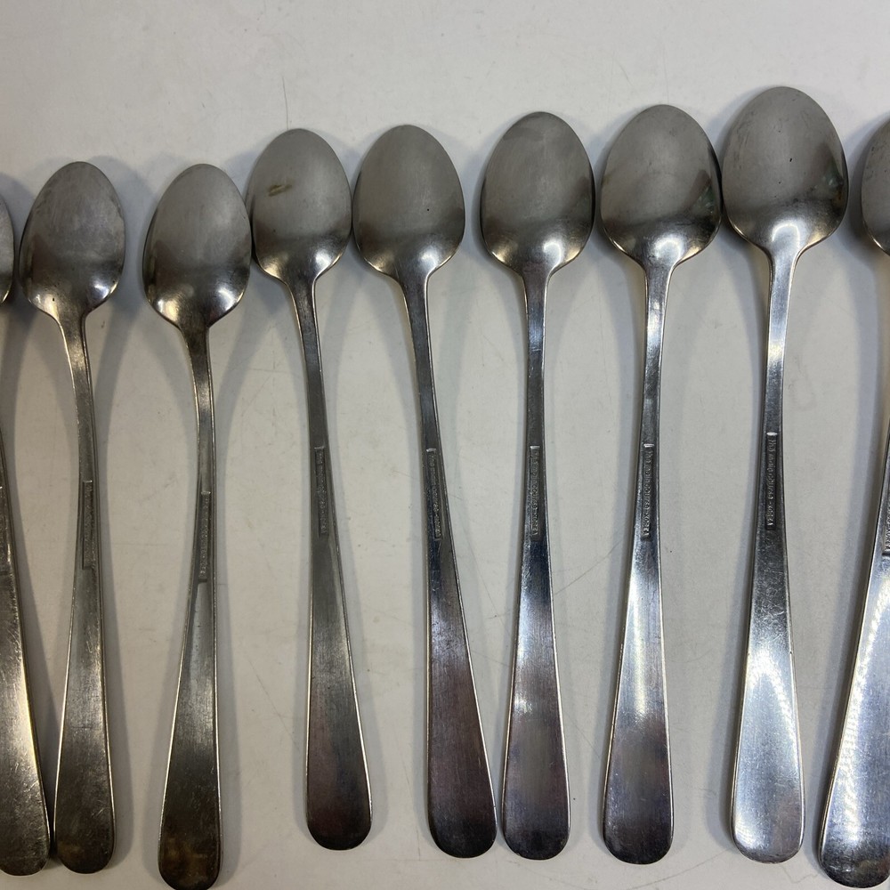 Main Course Korea Stainless Flatware Pattern MNF3 12 Piece Ice Tea Spoons