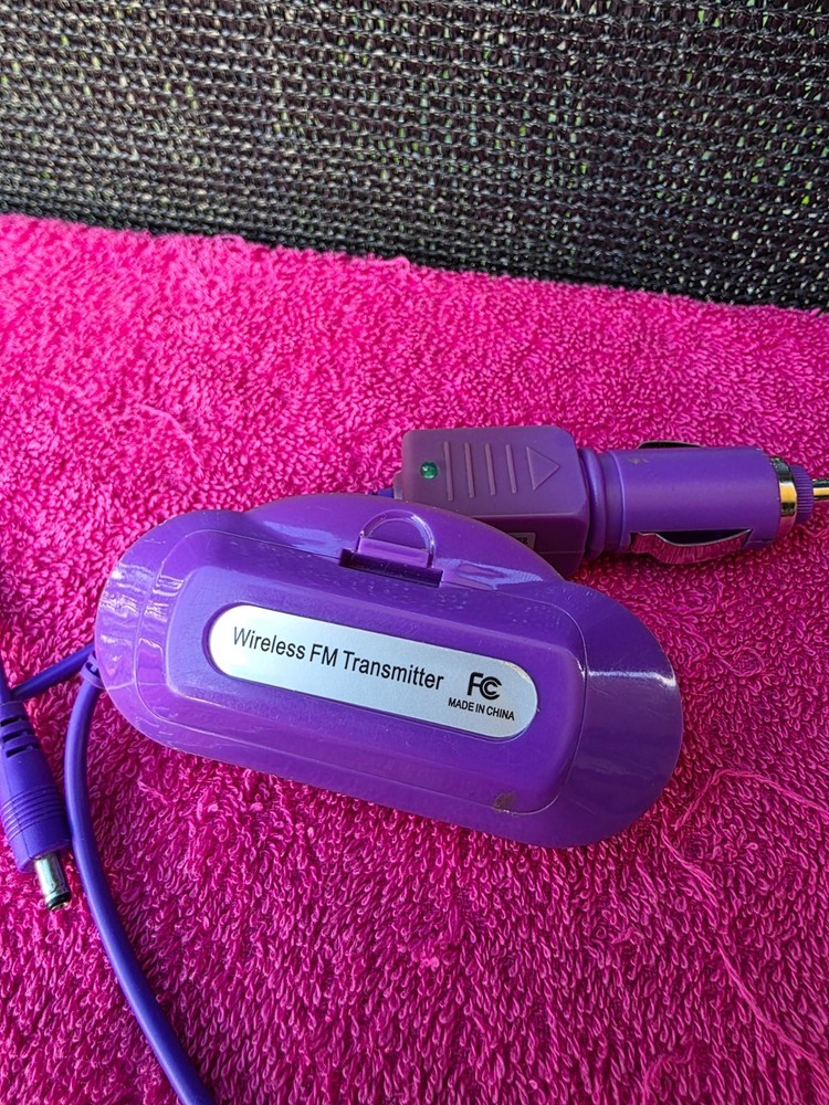 Prime Audio Wireless FM Transmitter Connect To Your Car Stereo System