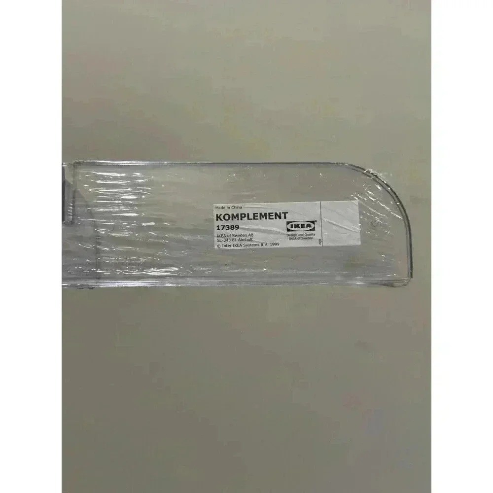 IKEA KOMPLEMENT Plastic Clear Divider For Pull Out Tray Organizers | 802.467.91