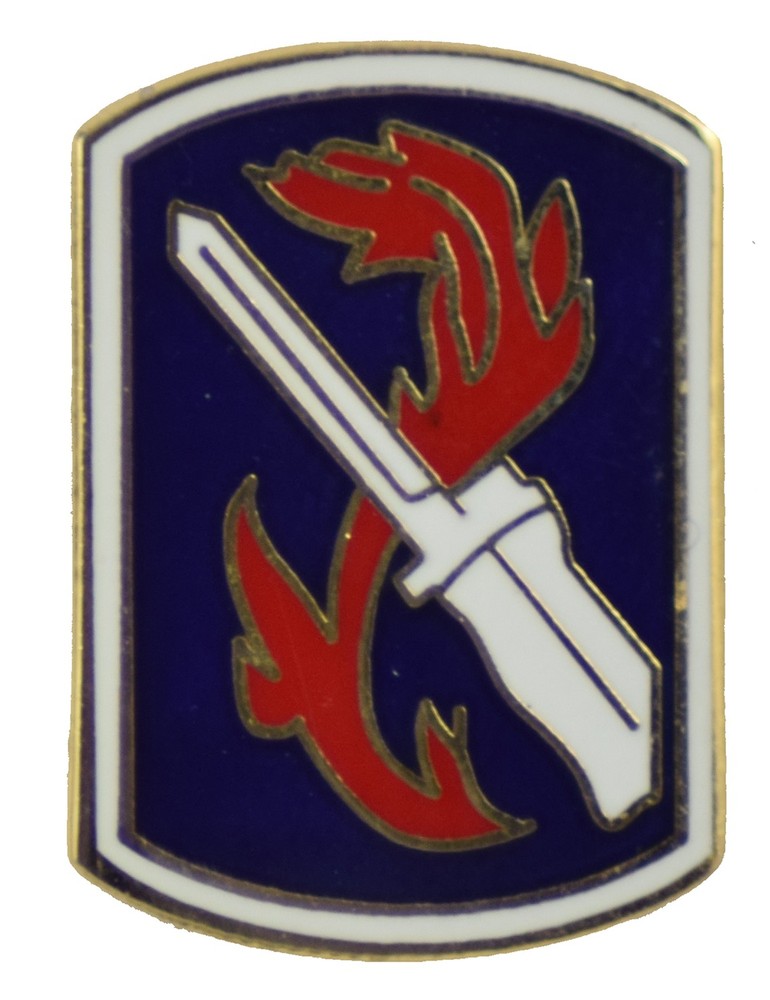 198TH INF BDE HAT PIN
