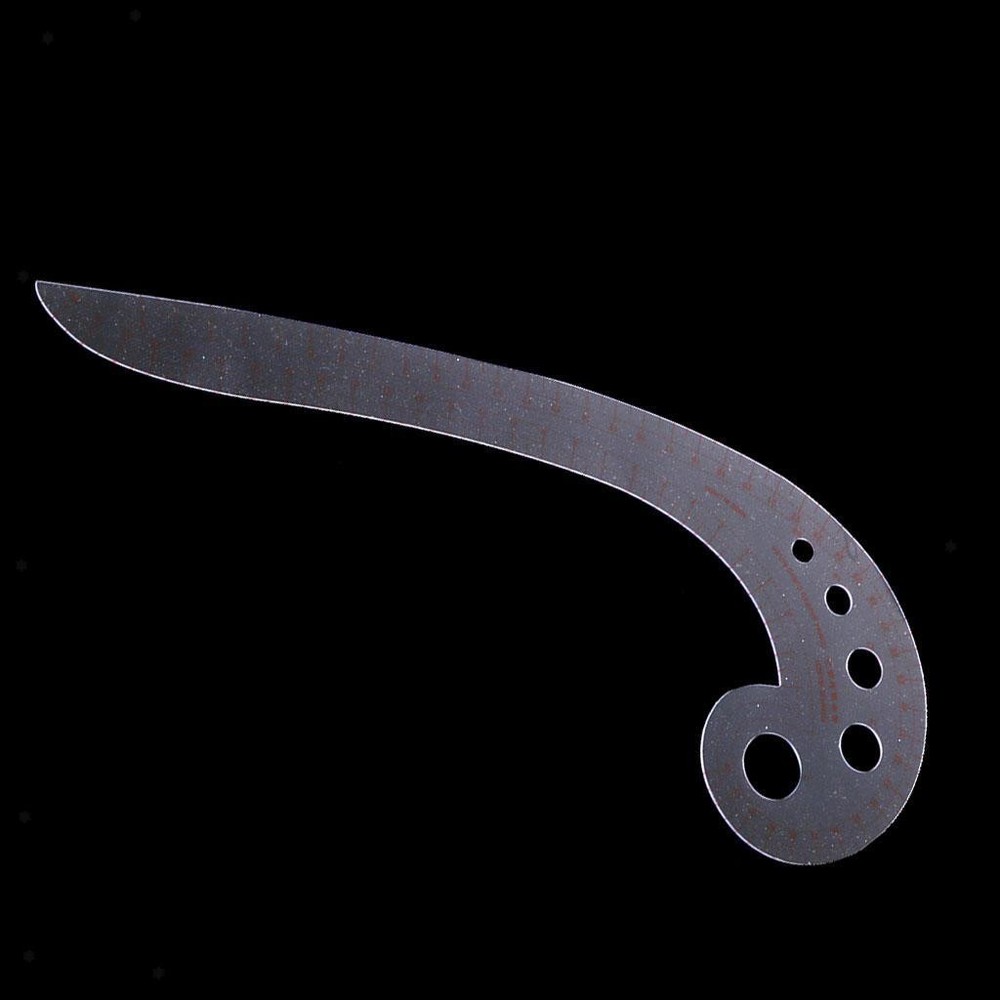 Comma Shaped Curve Ruler Styling Design Ruler