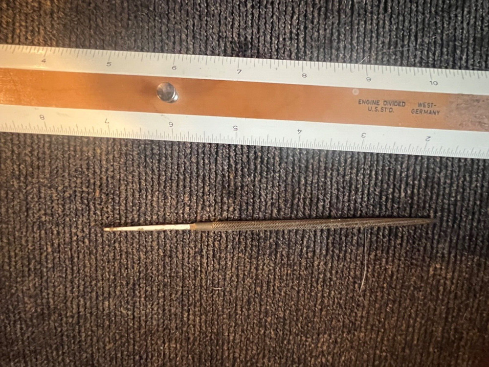 Vintage HELLER Round FILE 6”