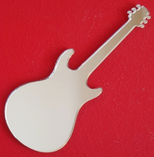 Electric Guitar - E Style Acrylic Mirrors (Several Sizes Available)