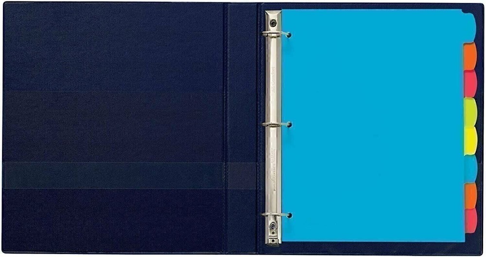 Avery Big Tab Write & Erase Durable Plastic Dividers, 5 MulticolorTabs 3 Sets