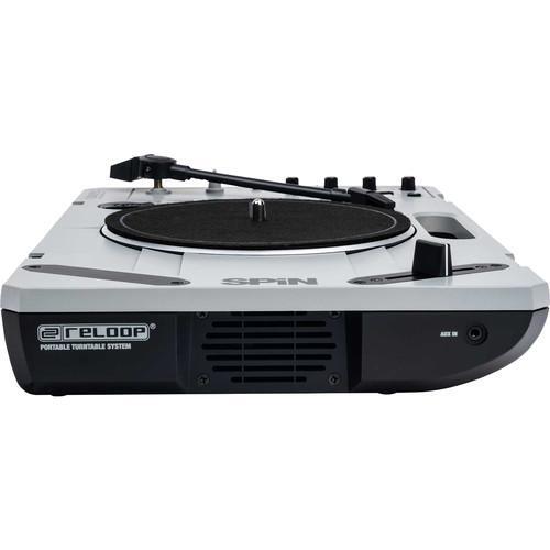 Reloop Spin Portable Turntable with Scratch Vinyl