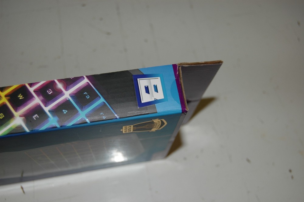 NIB Bugha One Handed LED Gaming Keyborad PC Computer USB New
