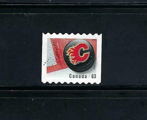 Canada #2266, 63c - NHL Team Logos - Calgary Flames