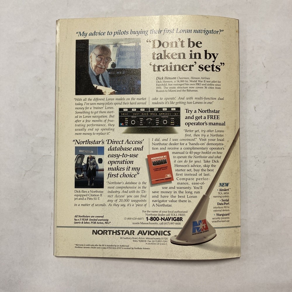 Professional Pilot - November 1987 Issue