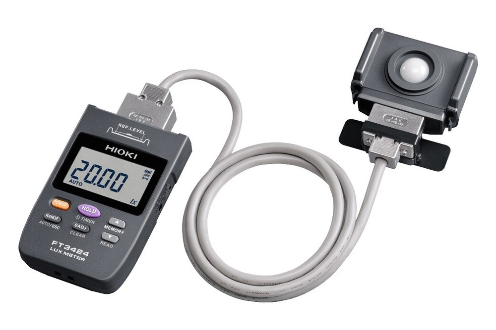 Hioki FT3424 Light Meter With Broad Coverage From Low To High Illuminance