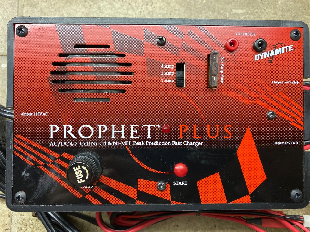 Dynamite Prophet Plus AC/DC 4-7 Cell Peak Prediction RC Battery Charger