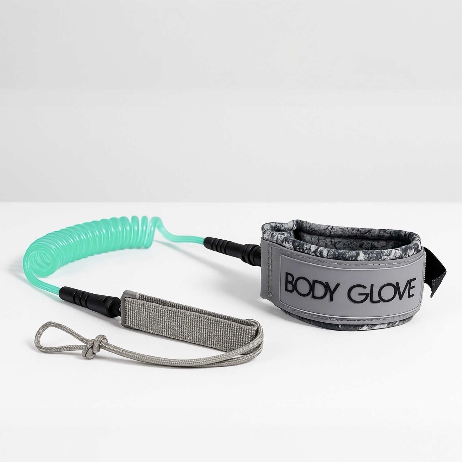 Body Glove SUP Paddleboard Leash – Coiled Cord, Neoprene Ankle Strap