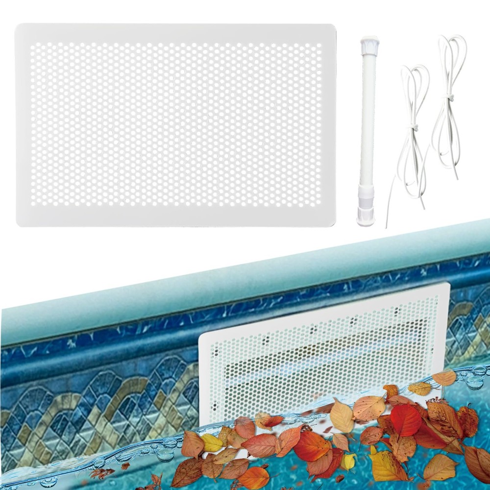 Pool Skimmer Leaf Guards For Inground Pools, Rust-Proof Above Ground Pool Skimme