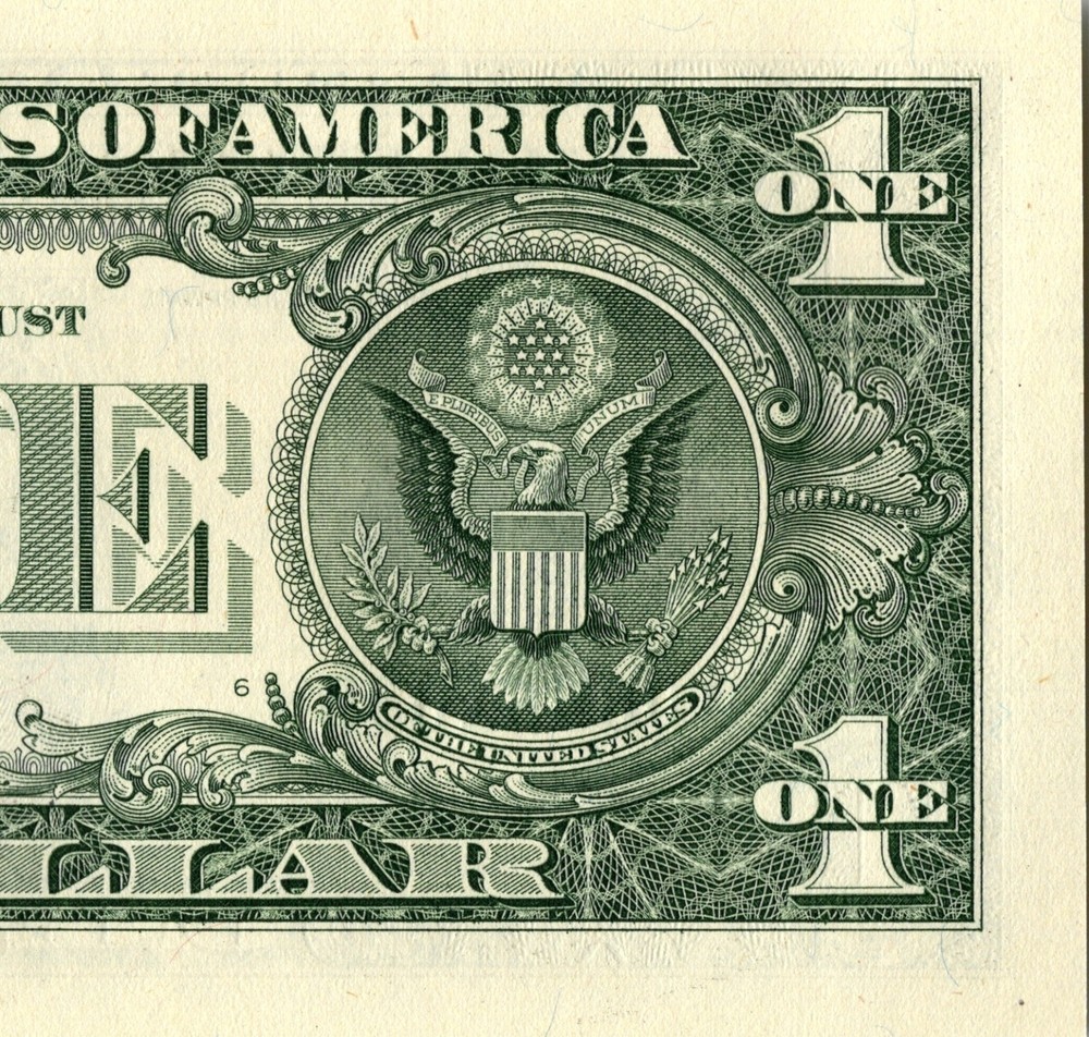2021 D Star Note One Dollar Bill Regular Run Pack Note D08561035*
