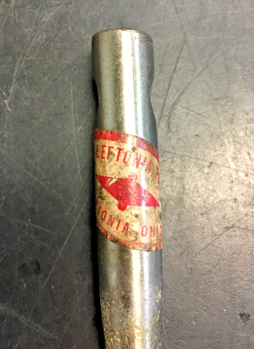 THE LEETONIA TOOL CO. PLUMB BOB 6" LONG, USA OHIO