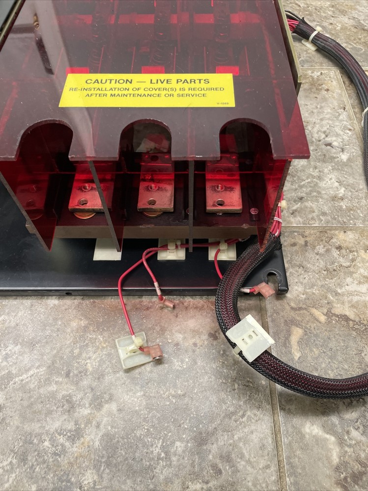 Zenith Automatic Transfer Switch 480V 400A 400 Amp 3 Phase ZTSHU40EC-5AALLLLRTW