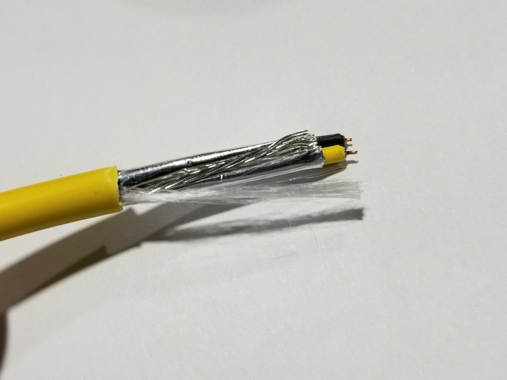 Belden/Johnson Controls 18/2C Shield Plenum Analog Input Cable Yellow /100ft