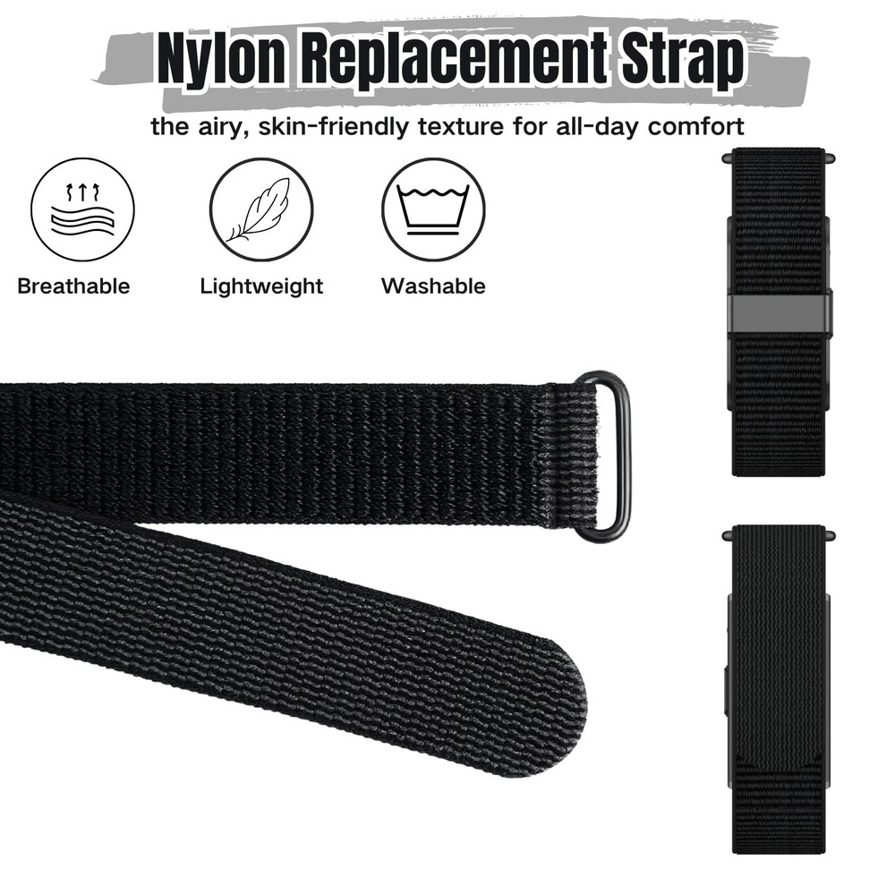 CKONXE Bicep Bands Compatible with Hume Band, Nylon Loop Replacement Strap, Sof