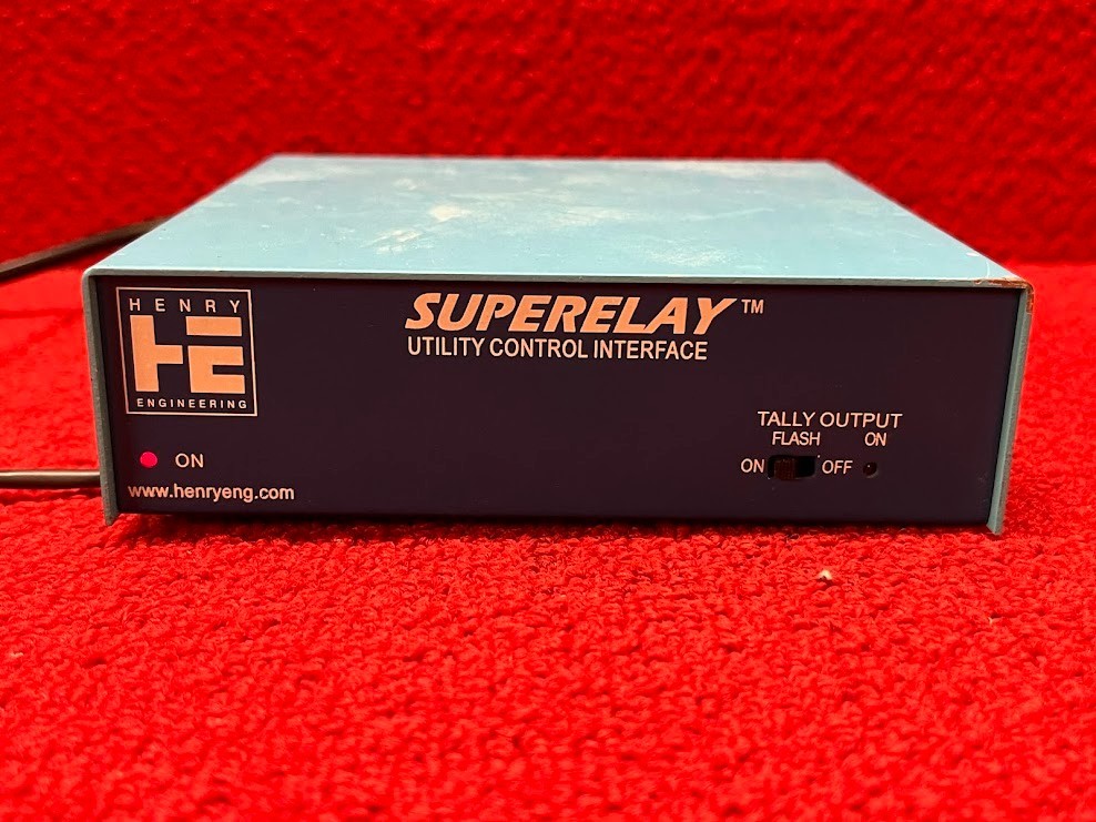 Used Henry Engineering SUPERELAY Utility Control Interface Super Relay Good Cond