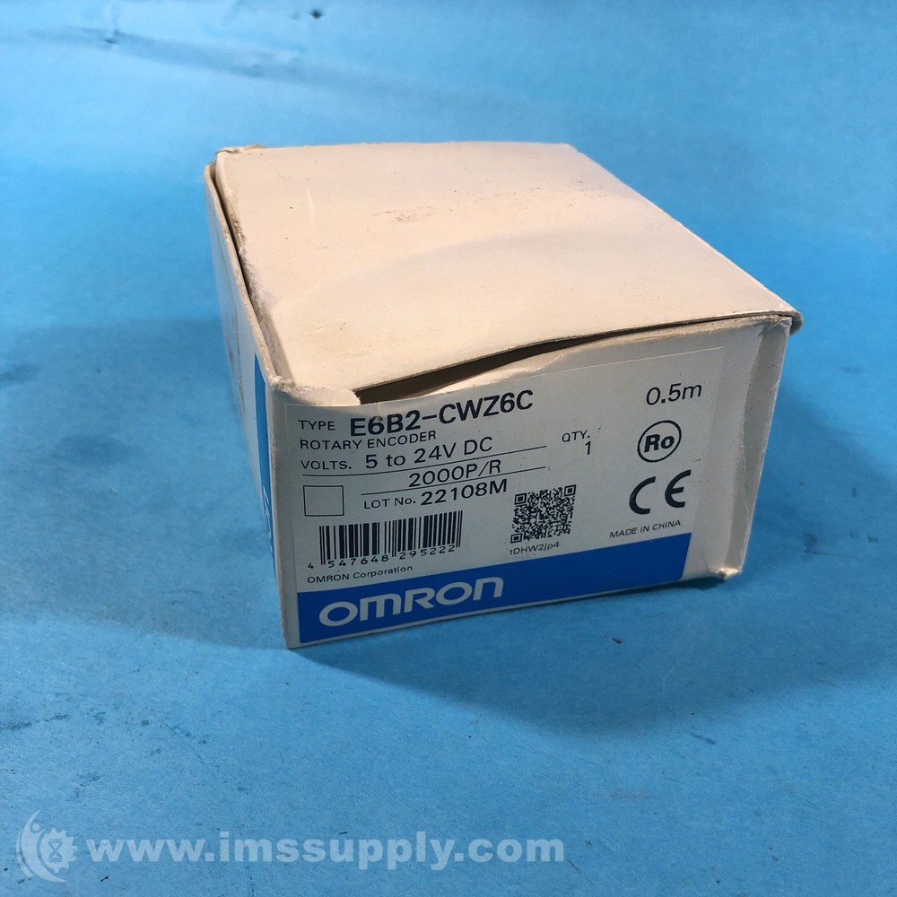 Omron E6B2-CWZ6C Incremental Encoder, E6B2-C Series FNOB