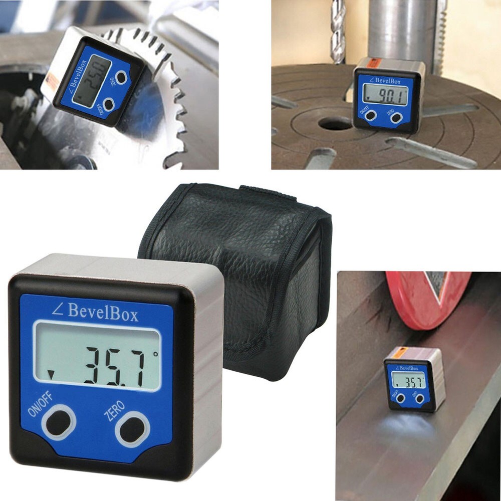 Electronic Digital Inclinometer 180° Digital Angle Measuring Instrument