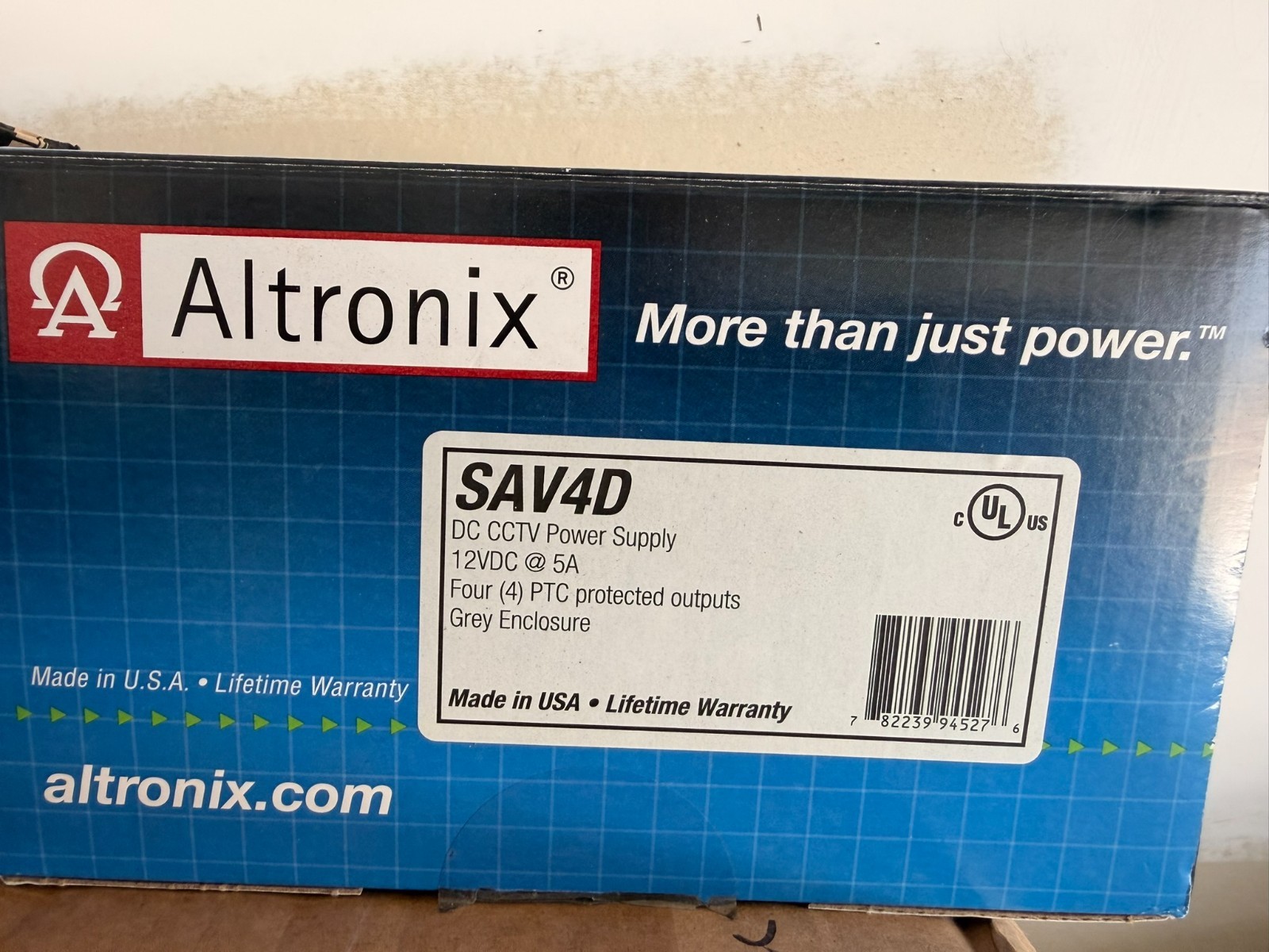 ALTRONIX Sav4D DC CCTV Power Supply Enclosure *Made in USA!
