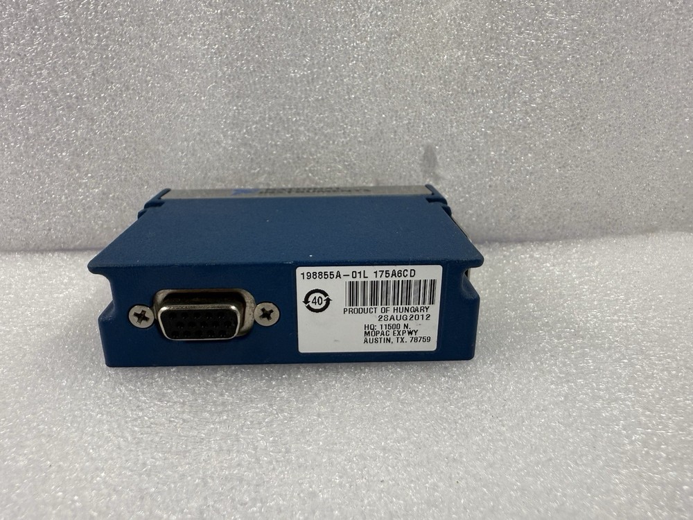 NATIONAL INSTRUMENTS NI 9237 WITH DSUB cDAQ STRAIN/BRIDGE INPUT MODULE TESTED