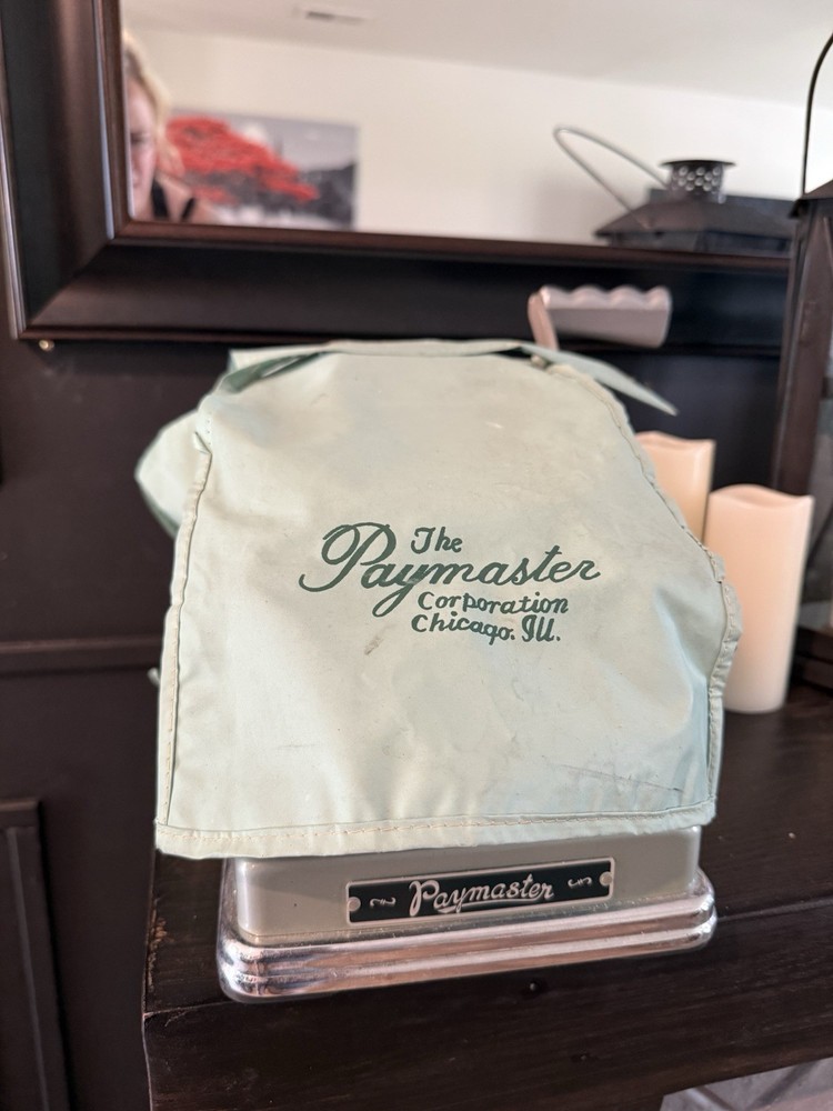 The Paymaster Vintage Check Writer