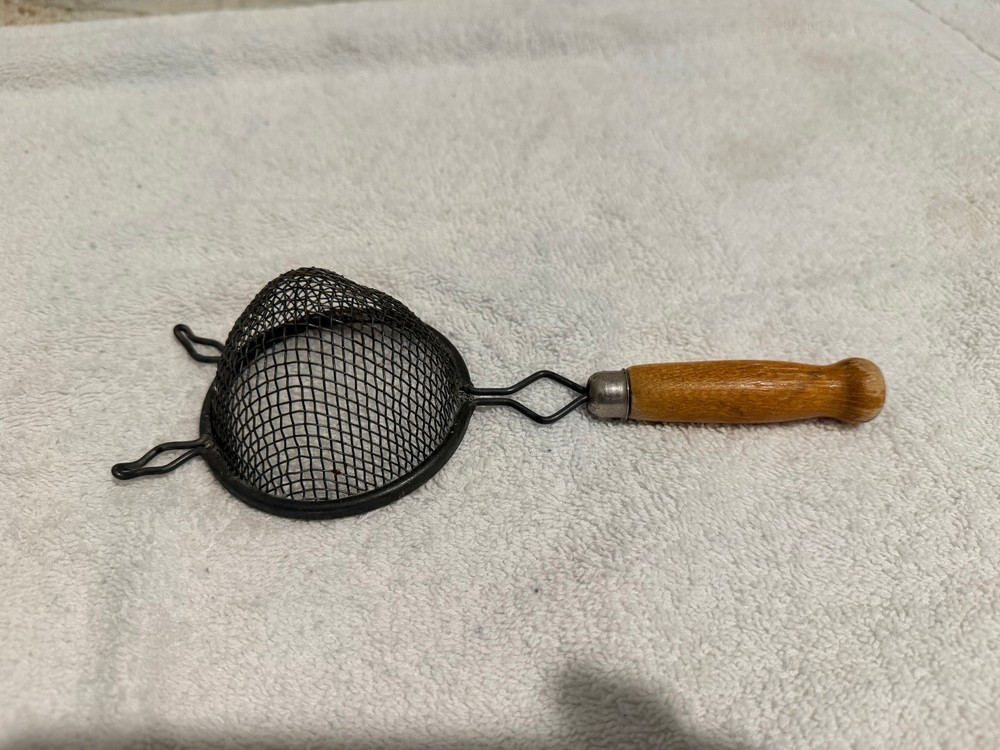 Vintage Wire Mesh Tea Strainer