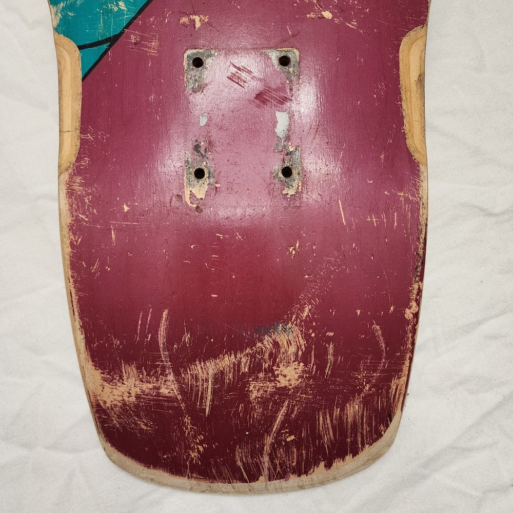 Sector Nine Cyclone Maroon Deck Worn 8"