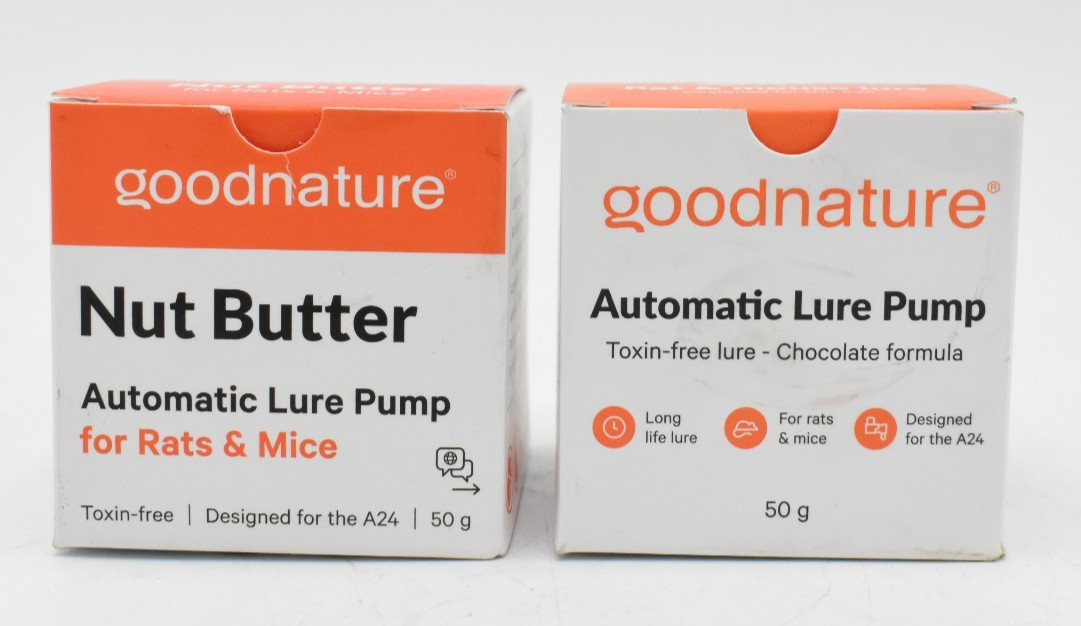 Goodnature A24 Automatic Lure Pump for Rats & Mice - Chocolate or Nut Butter