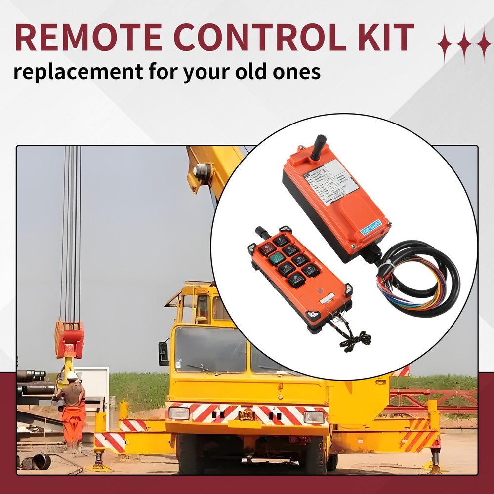 -E1B AC 220V Industrial Remote Control is Suitable for Crane Control5412