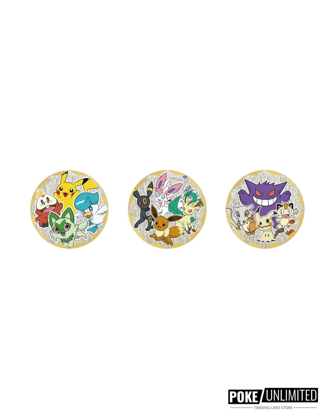 Pokémon TCG: Gemstone Gem Pack Badge Set (Chinese)