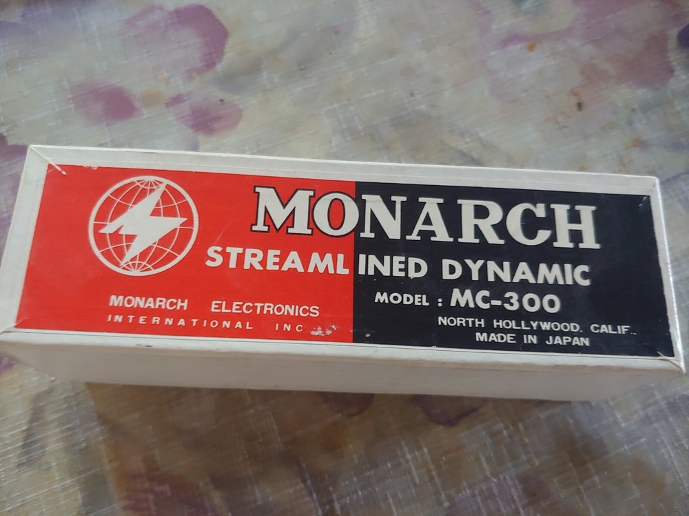 monarch  mc-300 microphone  new old stock