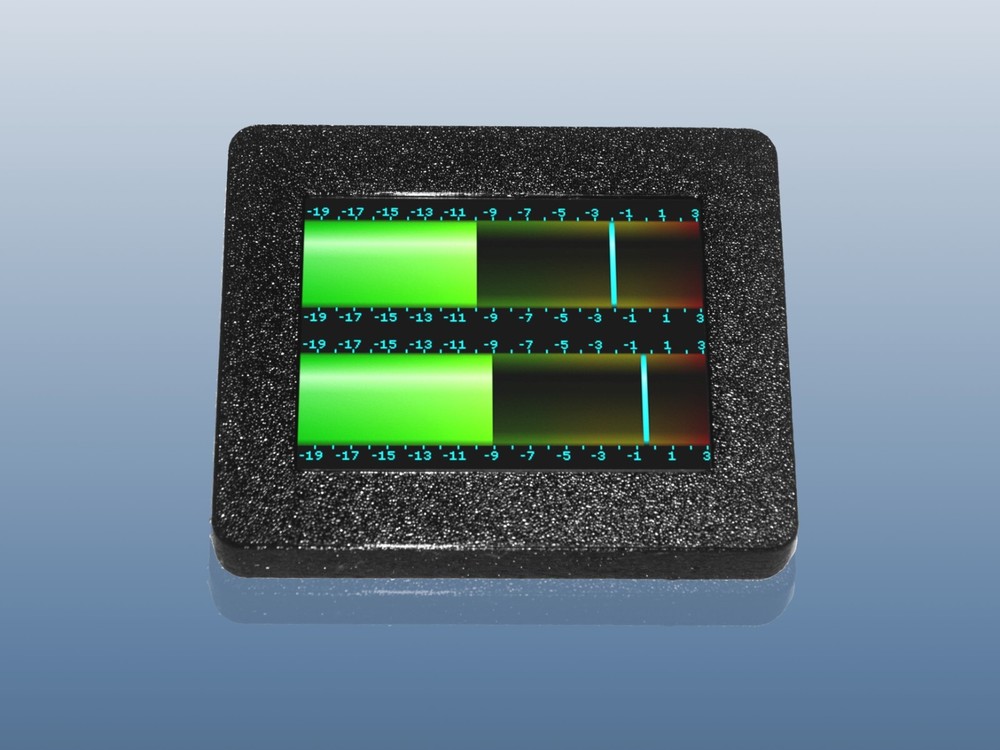 Case + EVOR04-slim: Color LCD audio analyzer, VU meter, Oscilloscope, Spectrum