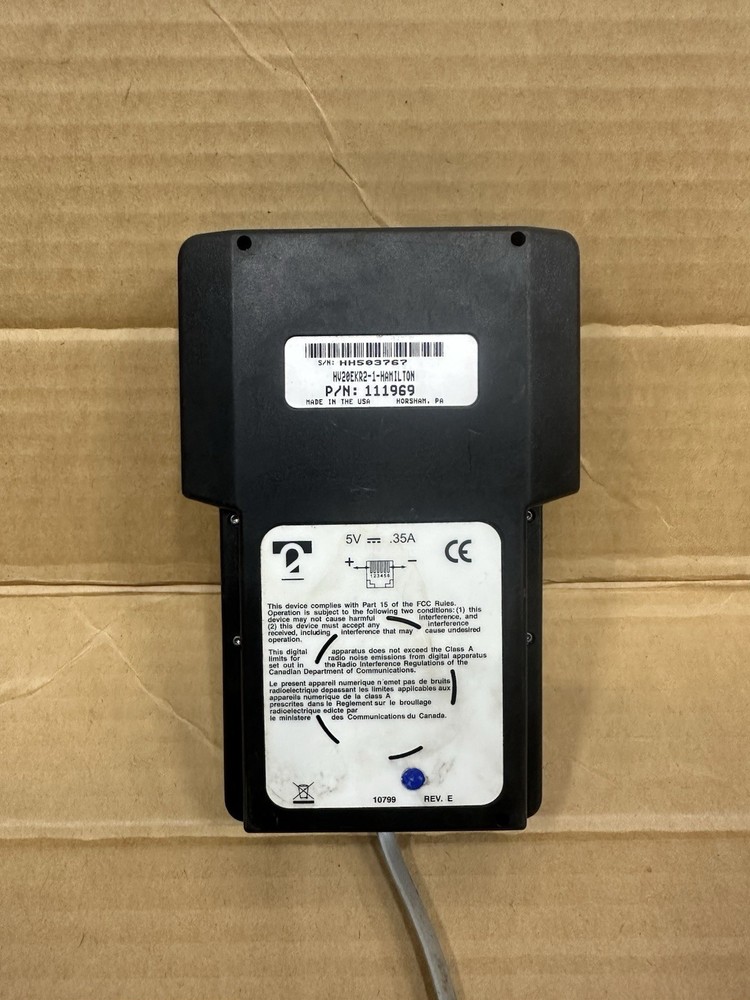 Hamilton HV20EKR computer programmer