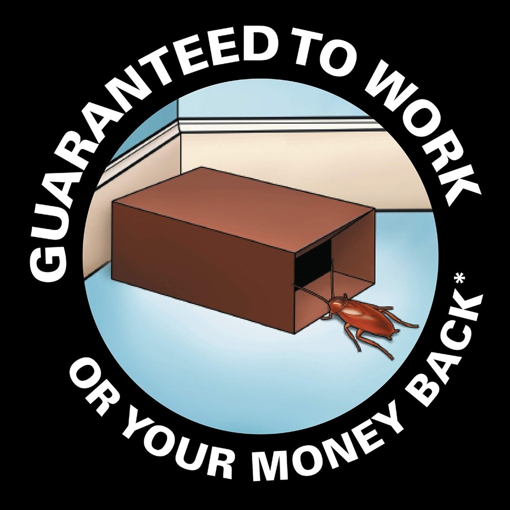 Black Flag Roach Motel Traps, 2-Count, 1-Pack 1 Pack,