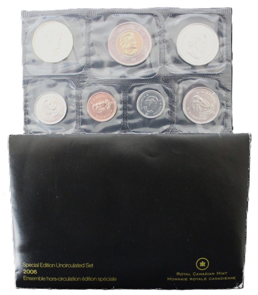 2006 Canada Proof Like Logo 10th ANNIVERSARY Set