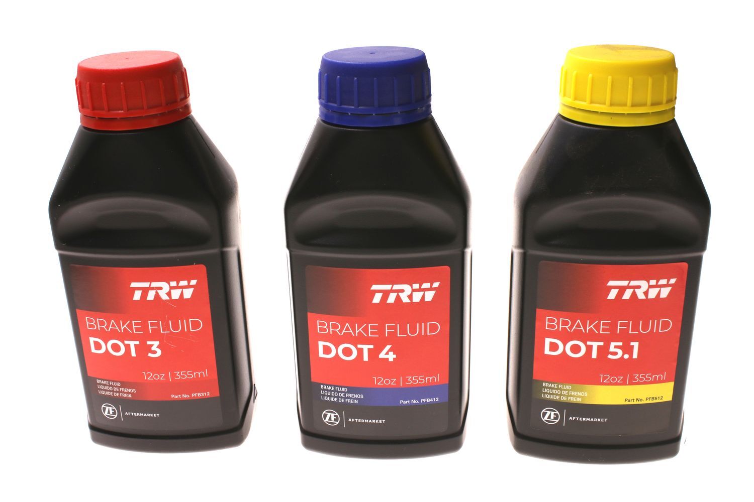 TRW PFB412 12 oz Brake Fluid DOT 4